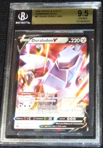 2020 Pokemon Champion's Path Duraludon V Ultra Rare 47/73 BGS 9.5 (EQUAL PSA 10) - Picture 1 of 1