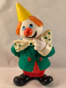 sympa ancien pouet kiri le clown 18 cm ( jean image ) 1328 - Imagen 1 de 2
