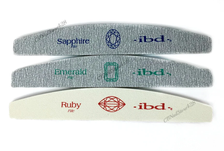 IBD JEWEL Nail FILES - 1 count of  IBD Sapphire/Ruby/Emerald-  Pick Any Kind - Image 1 of 1
