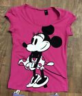 Vintage 80er rosa Minnie Mouse T-Shirt UK Größe 8/10 Vintage Kleidung, Disney
