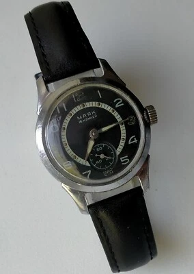 Mayak 2603 Vintage Original Soviet Mechanical Classic Watch PChZ 1950s - Image 1 of 4
