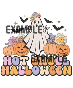 Halloween #109 - Transferencia de sublimación - Espeluznante - Divertido - Camiseta transferencia de calor - Imagen 1 de 1