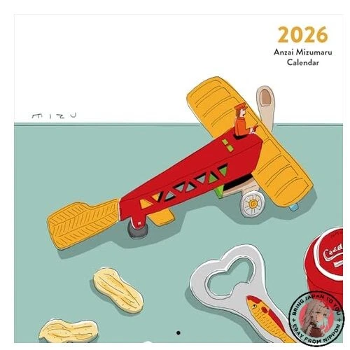 NEW Mizumaru Anzai Calendar 2026 [Calendar] - Image 1 of 1