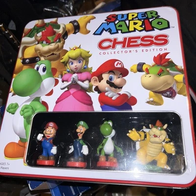 Super Mario Chess Collector’s Edition Metall Tin Box Brand New Sealed Rare - Image 1 of 4