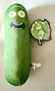 Pickle Rick Plush Rick and Morty Stuffed Toy 7-9” Official New With Tag NWT Rare - Picture 1 of 5