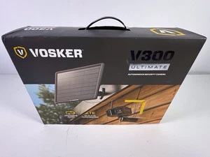 Vosker V300 Ultimate 4G-LTE Autonomous Outdoor Security Camera & Solar Panel - Picture 1 of 2