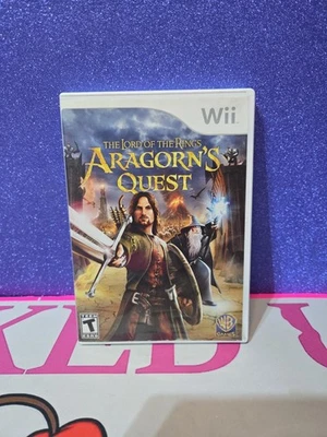 Aragorn's Quest - El Señor de los Anillos: (Nintendo Wii, 2010) CIB Foto 1 de 4