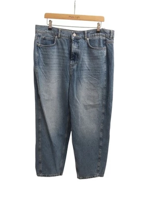 WHISTLES Ladies UK 16 Light Blue Denim Authentic Barrel Leg Jeans New With Tags - Image 1 of 4