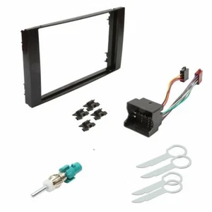 Ford Double Din Stereo Fascia Fitting Kit Surround Wiring Adaptor Facia Panel - Picture 1 of 5