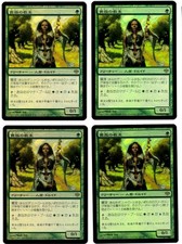 4x Noble Hierarch-Foil Japanese-Conflux-MTG Magic