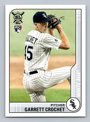 GARRETT CROCHET RC 2021 TOPPS BIG LEAGUE WHITE SOX - Image 1 of 2