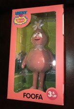 YO GABBA GABBA * FOOFA * FLOCKED VINYL ART TOY BY KIDROBOT SOLD OUT & RARE