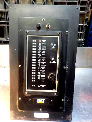 Caterpillar 7E-78482  CAT 130-3327 130-1633 w856 PANEL GP INST generator control - Image 1 of 3
