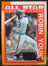 1990 Topps All Star Robin Yount Baseball Card #389