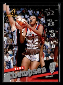 Tina Thompson 1998 Pinnacle WNBA #20   Houston Comets - Picture 1 of 2