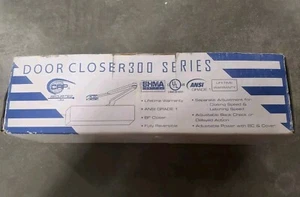 NEW CRP Securities Door Closer 300 Series Size 1 - 4  300PBFCOV ALUM (ST4B) - Picture 1 of 5