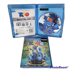 Rio 2 Sealed New Blu-ray DVD 2014 and Original Rio Used Lot BlueSky Studios - Picture 1 of 3