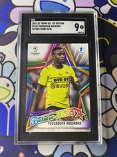 2022 Topps UEFA 1st edition FUTURE STARS SSP /30 SGC 9
