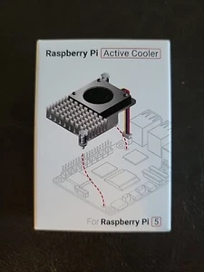 Official Raspberry Pi 5 OEM Active Cooler Aluminium Heatsink Fan FAST SHIPPING - Photo 1/5