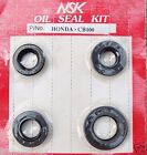 Oil Seal Kit 4Pcs Fits Honda Cb100 Cl100 Cb125s Xl100 Sl125 Sl100 Tl125