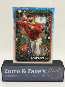 Jordan Lawlar 2024 Topps Holiday H166 Arizona Diamondbacks  - Picture 1 of 2