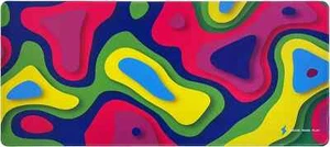 Desk Mats Gaming Mat Large Vibrant Layers for Gaming, Work or Home Office 40X90 - Afbeelding 1 van 3