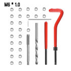 30pcs Metric Thread  Insert Kit M6x1.0  Car Pro Coil Tool Box E7Q3