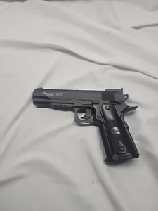 SIG SAUER 1911 We The People 4.5 Cal BB Airgun All Metal Co2 Broken As Is Parts - Picture 1 of 5