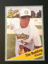 1998 Auburn Doubledays 40th Anniversary Tim Redding #17