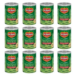 DEL MONTE FRESH CUT BLUE LAKE French Style Green Beans, No Salt Added Canned - Picture 1 of 7