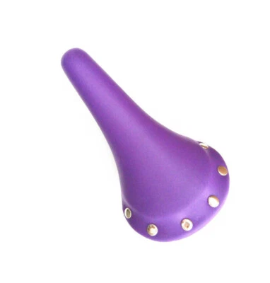 Bicicleta de Carretera MTB Sillín Carreras Asiento de Bicicleta Cuero PU Almohadilla Cojín Suave Ultraligero Foto 1 de 4