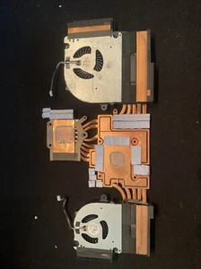 Origin EON17-X Gaming Laptop Heatsink Set with Fans - Picture 1 of 2