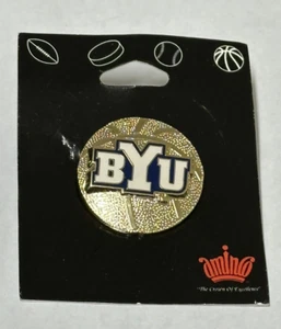 Brigham Young Cougars lapel pin Basketball BYU - Picture 1 of 4