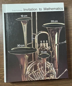 Invitation To Mathematics ~ Scott, Foresman ~ Homeschool, Textbook - Picture 1 of 15