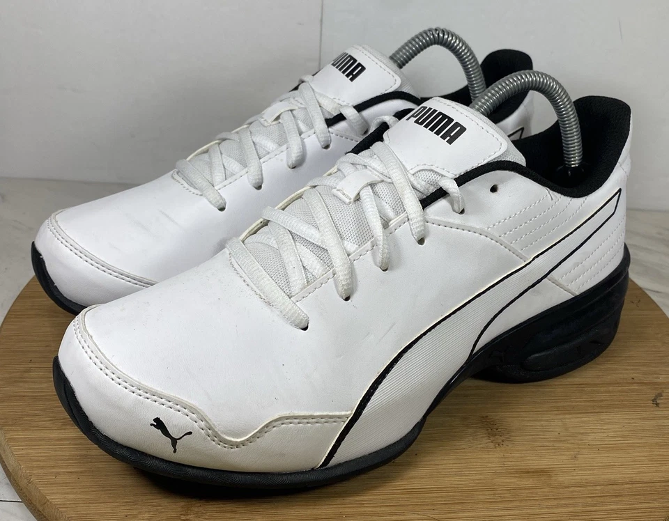 Puma Zapatos Para Hombres 8.5 Blanco Negro Super Levitate Con Cordones 190974-01 Tenis Informales Foto 1 de 4