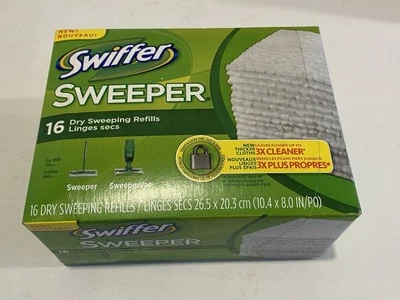 Brand New Box Of Swiffer Sweeper Dry Sweeping Cloth Refills 16/ct - Image 1 of 4