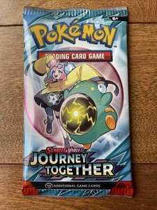 Pokemon Scarlet & Violet Journey Together Booster Pack RANDOM ART - Picture 1 of 2