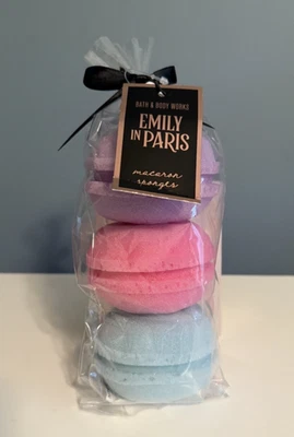 Bath & Body Works EMILY IN PARIS губки для ванны с макаронами ~ набор из 3 предметов ~ новые с ценниками! - Изображение 1 из 4