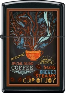 Zippo Coffee Starbucks Dunkin Shop Zippo Lighter Black Case  - Picture 1 of 4