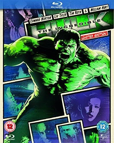 The Incredible Hulk (2008): Reel Heroes Cover [Blu-ray][Region Free] - Image 1 of 1