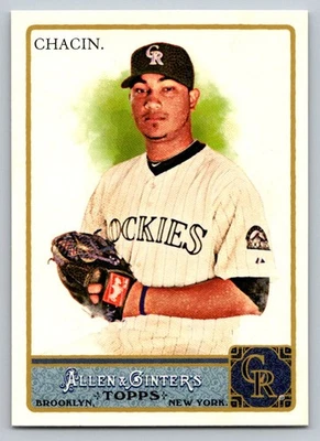 2011 Topps Allen & Ginter #4 Jhoulys Chacin Colorado Rockies - Image 1 of 2