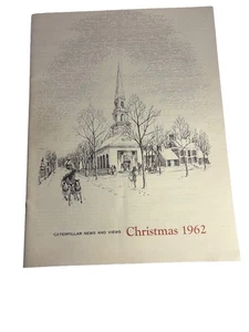 Vintage Caterpillar News And Views Magazin Weihnachten 1962 - Bild 1 von 4