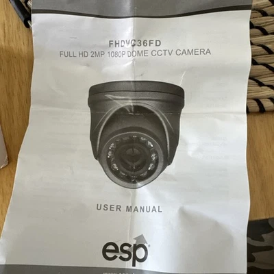 Qvis Full HD 3.6mm Lens Dome Camera Grey - Used - Image 1 of 4