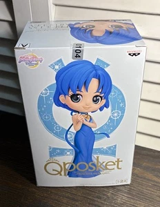 SAILOR MOON FOREVER BANDAI BANPRESTO QPOSKET PVC FIGUR - PRINZESSIN MERCURY (A) - Bild 1 von 5