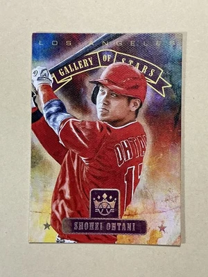Tarjeta de novato Shohei Ohtani 2018 Panini Diamond Kings Gallery Of Stars RC Dodgers Foto 1 de 2