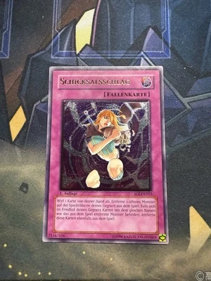 GERMAN YUGIOH Karma Cut SOI-EN053 Ultimate Rare 1st Edition Nm - Image 1 of 2
