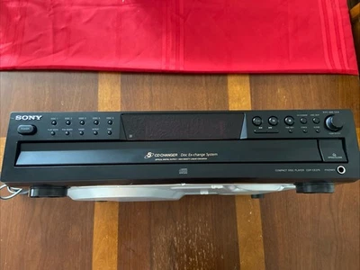 Sony CDP-CE375 5-Disc Changer, No Remote, Optical Digital Out/Analog, Works! - Image 1 of 4