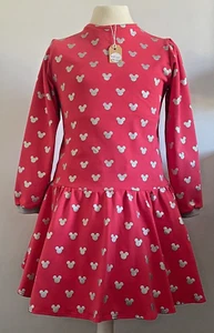 Winterkleid Übergang Kleid Gr 146 / 152 Mause Mouse Handmade ⭐️ MIAMO Neu 🐭❣️♥️ - Bild 1 von 1