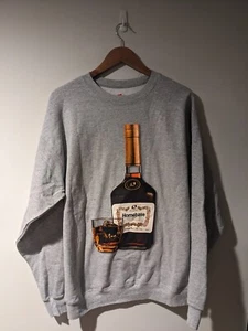 Homebase Skateshop Hennessy Cognac Gray Large Sweatshirt - Picture 1 of 5
