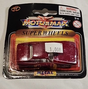 Motormax Super Wheels Red Jaguar XJS 1:64 Diecast Car. In Blister! Read! - Picture 1 of 8